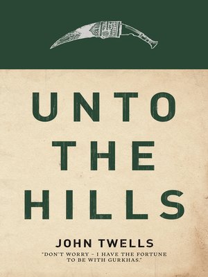 cover image of Unto the Hills